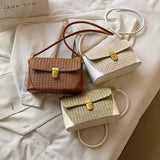 Summer Style Straw Small Shoulder Bag for Women