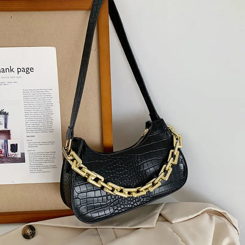 Summer Small Handbags For Women High Female Shoulder Bag Chain Strap