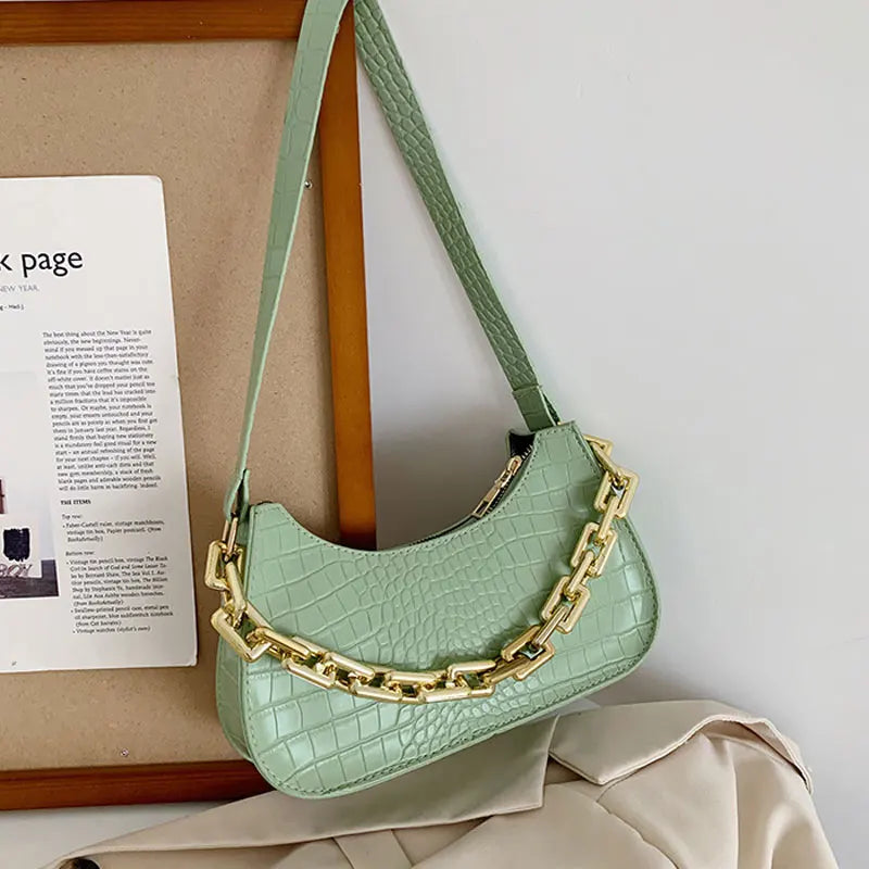 Summer Small Handbags For Women High Female Shoulder Bag Chain Strap