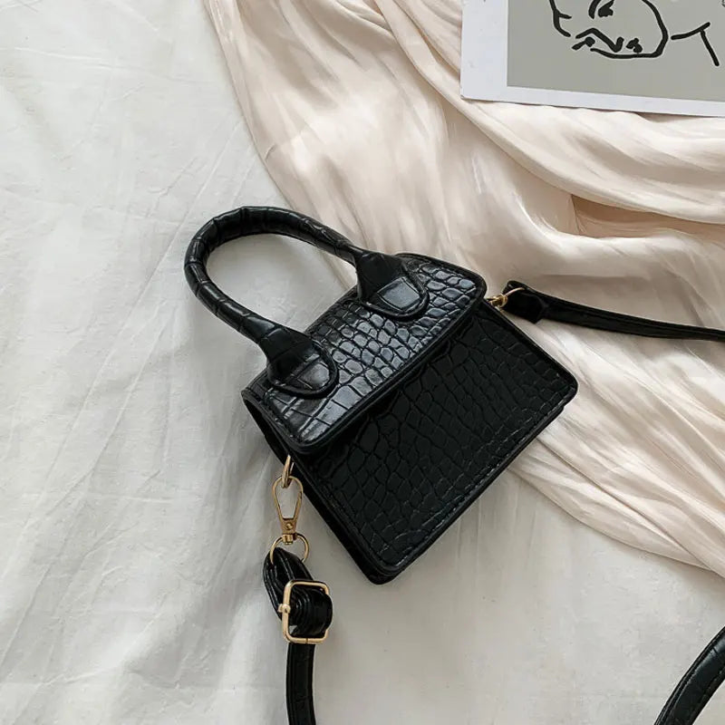 Women's Mini Handbag High Pu Leather Small Shoulder Bag Crossbody Purse