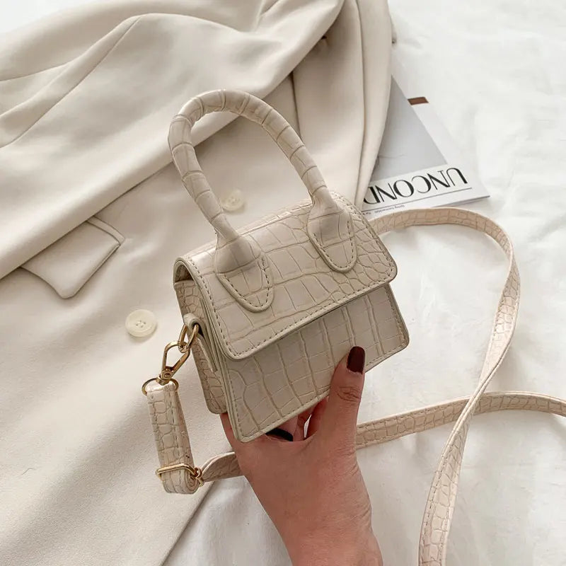 Women's Mini Handbag High Pu Leather Small Shoulder Bag Crossbody Purse