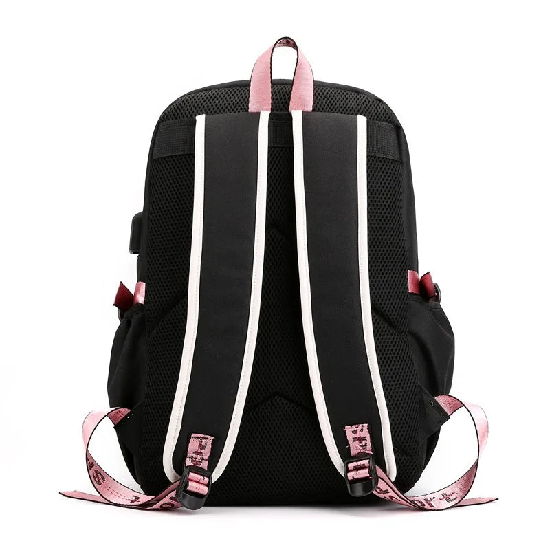 Water Resistant Durable School Backpack for High School Girls