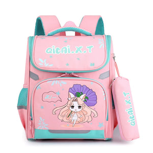 Cartoon Book Bags Backpack Kids Primary School Backpacks