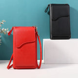 Women Shoulder Bag Phone Purse Zipper Flap Small Crossbody Bags