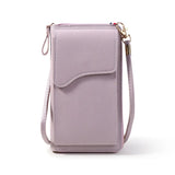 Women Shoulder Bag Phone Purse Zipper Flap Small Crossbody Bags