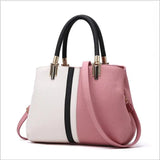 Women Crossbody Shoulder Bag Panelled Purse for Girls