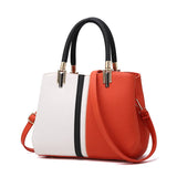 Women Crossbody Shoulder Bag Panelled Purse for Girls