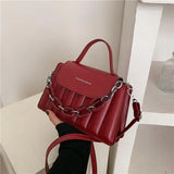 Small Square Tote Bag Crossbody Shoulder Messenger Female Wallet Handbag