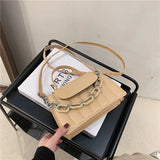 Small Square Tote Bag Crossbody Shoulder Messenger Female Wallet Handbag