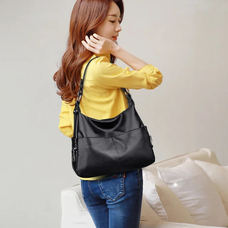 Middle-aged Mother Crossbody Shoulder Bag Wild Diagonal Big Bag