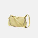Vintage Retro French Solid Shoulder Bag Small Bolsa Feminina