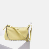 Vintage Retro French Solid Shoulder Bag Small Bolsa Feminina