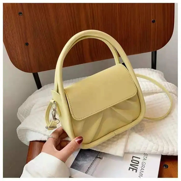 Diagonal Women's Bag, Small Square Design