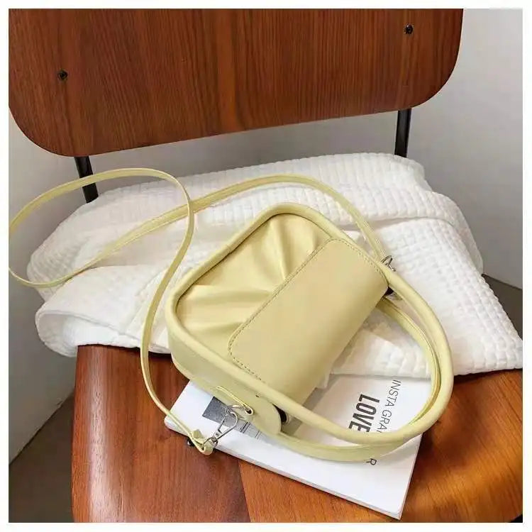 Diagonal Women's Bag, Small Square Design