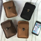 Men's Mobile Phone Pocket Belt Outdoor Bag 7-Inch Messenger Bag