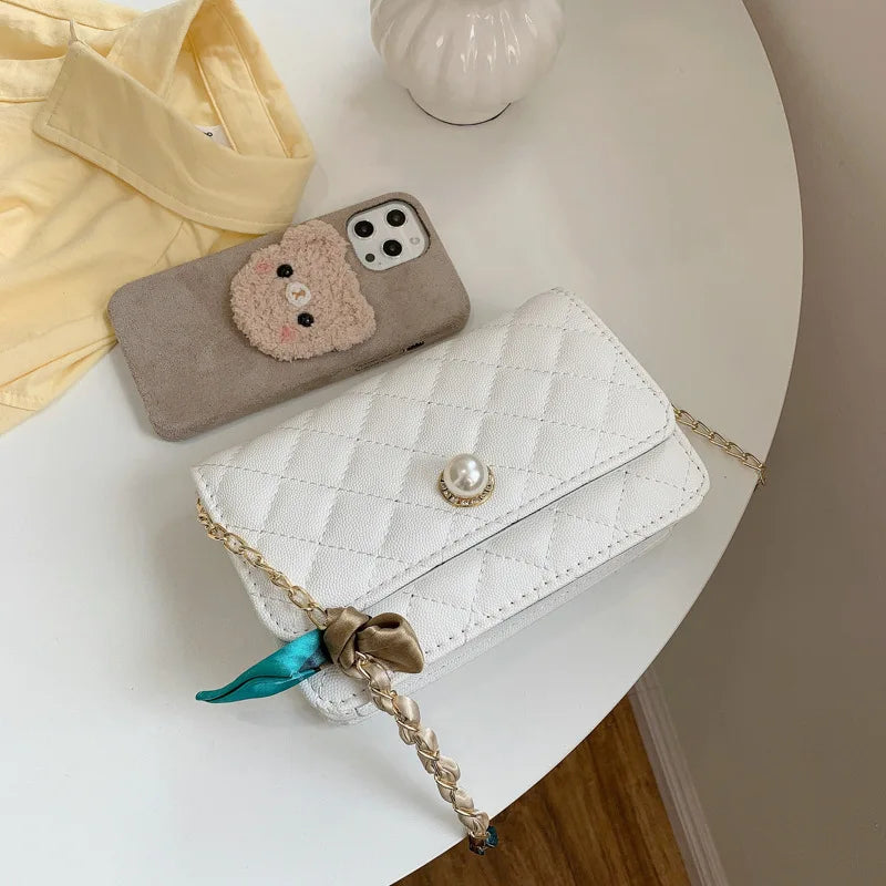 Chain Mini Bag Women Handbag Small Square Casual Shoulder Bag