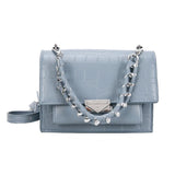 Shoulder Bag Texture PU Messenger Bag Chain Mobile Phone Bag