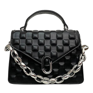 Women's PU Leather Crossbody Bag, Fashionable Shoulder Handbag