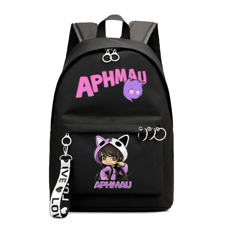 2021 Aphmau Lady Rucksack Girl Teenager School Bag