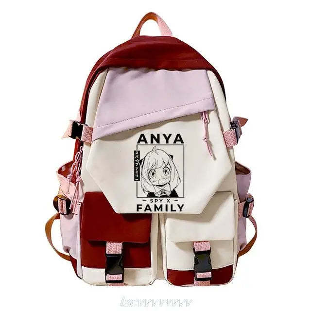 Anime SPY?FAMILY Club Student Casual Backpack Travel Laptop Gift Backpack
