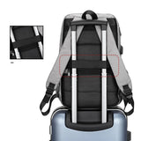 Anti-theft Men's Casual USB Charging Backpack Business Waterproof