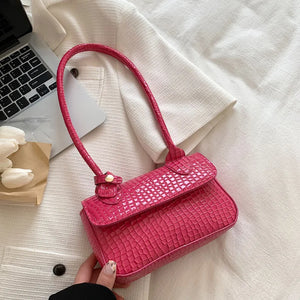 Casual Shoulder Bag for Women Small Square Handbag