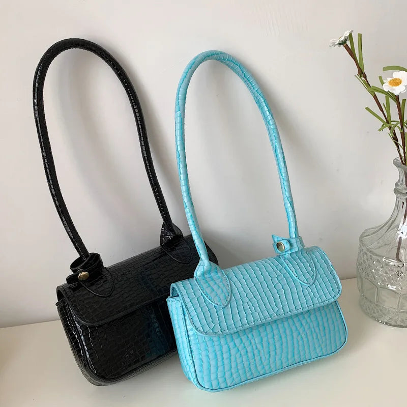 Casual Shoulder Bag for Women Small Square Handbag