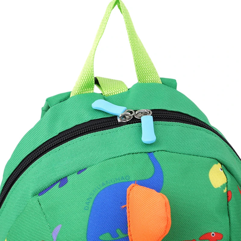 Children Dinosaur Print Backpack Kids Kindergarten SchoolBag