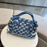 Women Denim Shoulder Bags Ladies Crossbody Pack All-Match Handbags