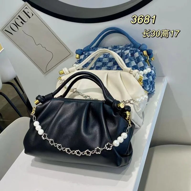 Women Denim Shoulder Bags Ladies Crossbody Pack All-Match Handbags