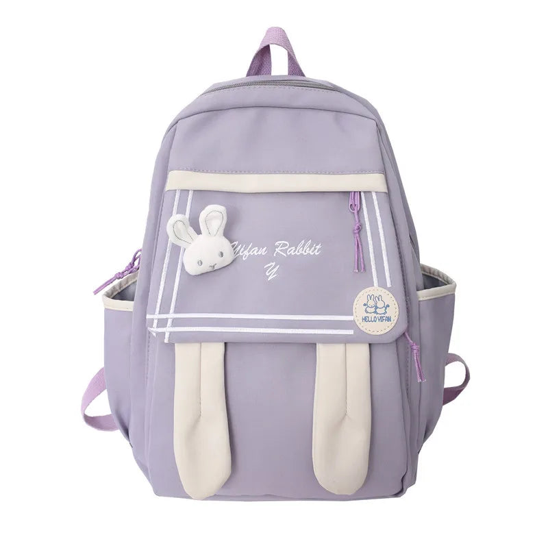 Cute Cartoon Waterproof College Backpack for Teenager Student