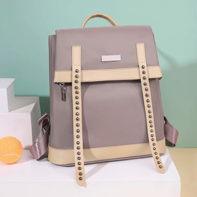 Casual Oxford Women Backpack Waterproof School Bag Ladies Travel Bag