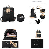 Casual Oxford Women Backpack Waterproof School Bag Ladies Travel Bag