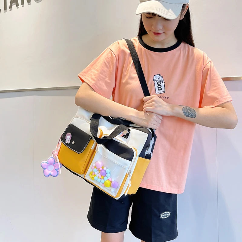 Casual Backpack Oxford Cloth Small Fresh Women's Backpack