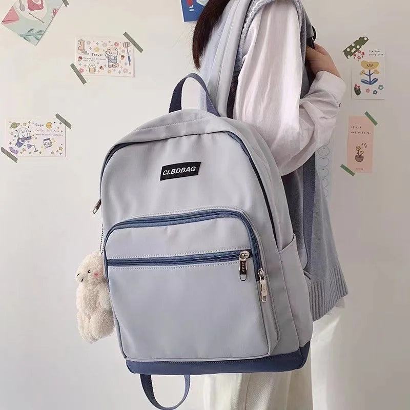 College Style Campus Backpack School Bag