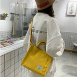 Corduroy Casual Women's Tote Shoulder Bag