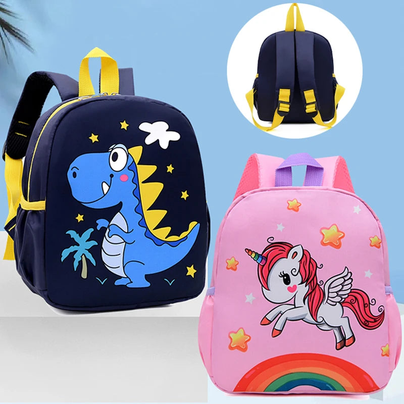 Cartoon Printed Waterproof Schoolbag for Kids