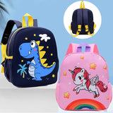 Cartoon Printed Waterproof Schoolbag for Kids