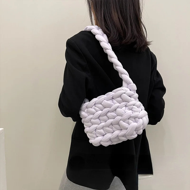 Iceland Wool Crochet Material Pack Heart-filled Cotton Coarse Cloud