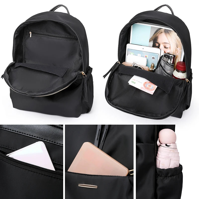 Women Bag High Oxford Backpack Female Daypack Large Capacity Travel Bagpack