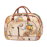 Cartoon Print Travel Bags for Women Large Men Weekend Duffle Bag