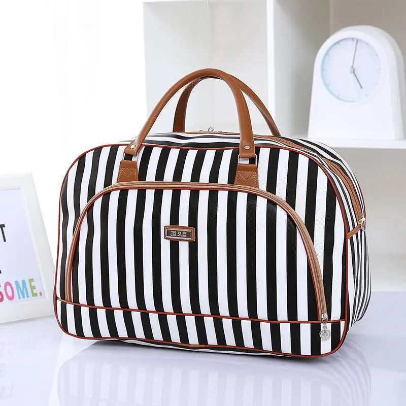 Cartoon Print Travel Bags for Women Large Men Weekend Duffle Bag
