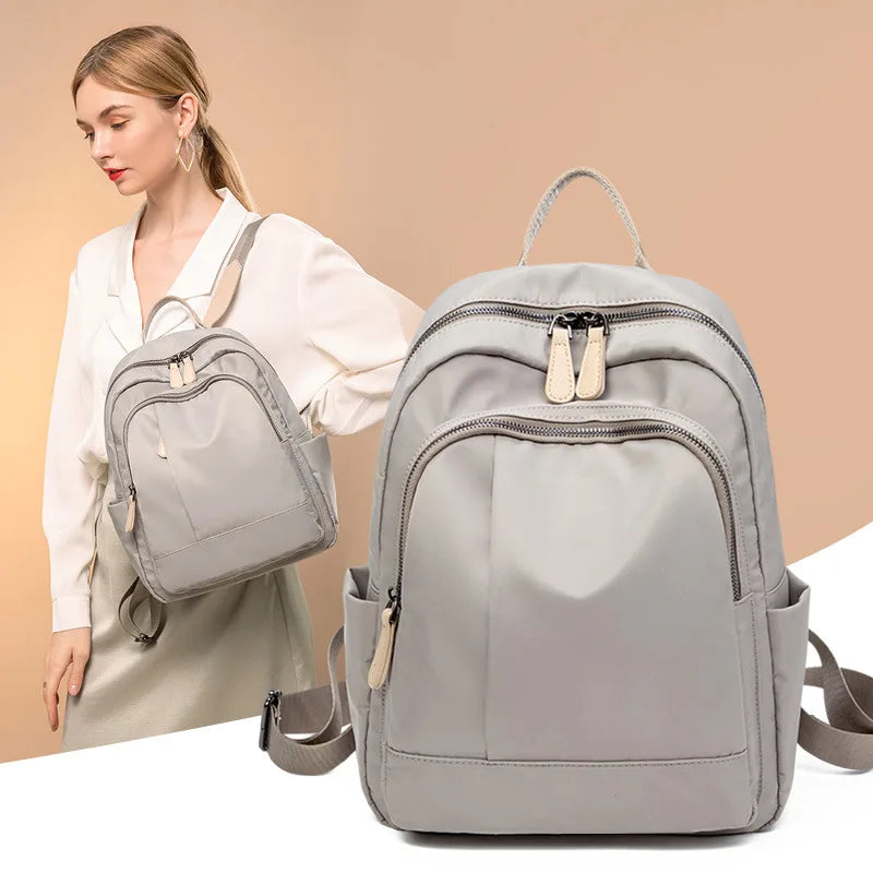 Waterproof Mini Oxford Cloth Women's Backpack Small Summer Bag