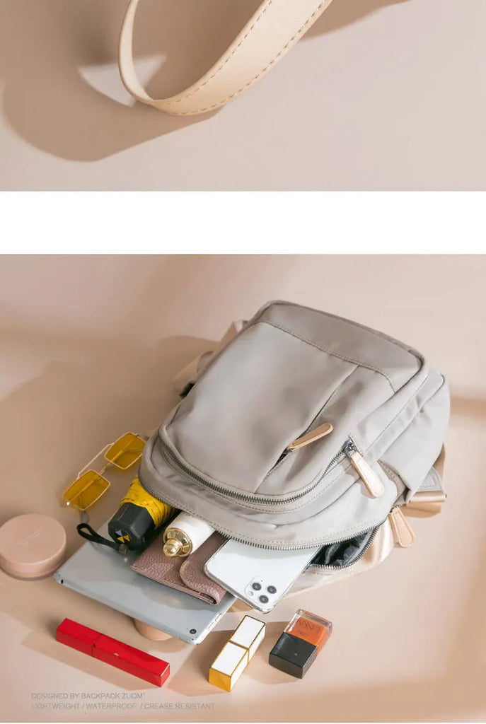 Waterproof Mini Oxford Cloth Women's Backpack Small Summer Bag