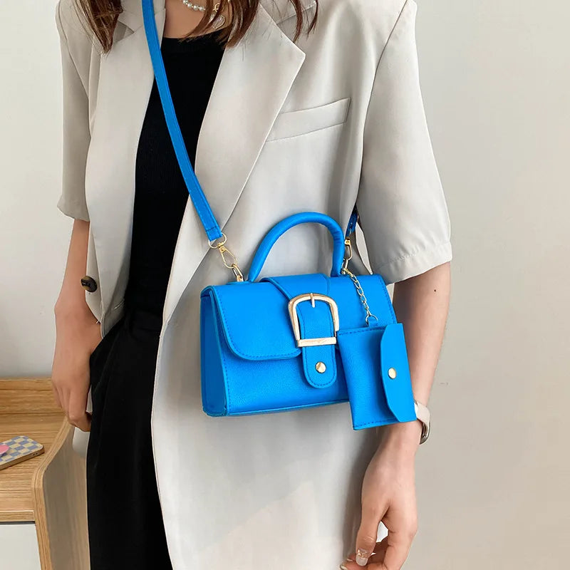 Women Shoulder Bag Casual Flap Crossbody Top Handle Bags