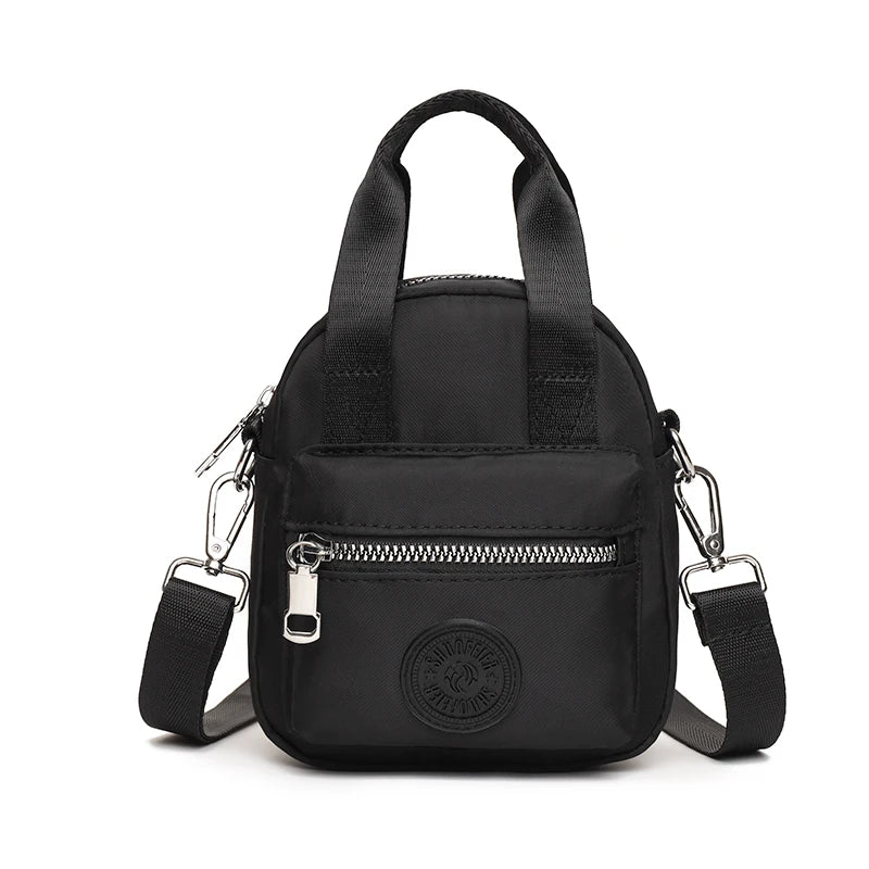 Small Nylon Women Shoulder Bag Crossbody Girls Messenger Handbag