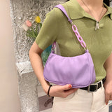 Casual Nylon Zipper Messenger Bag for Shopping Travel