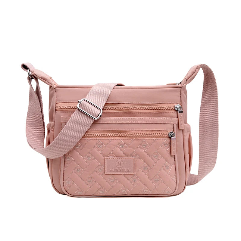 Women Crossbody Bag Waterproof Nylon Oxford Travel Purse sac a main