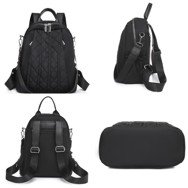 Anti-theft Oxford Women Backpack Waterproof