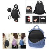 Anti-theft Oxford Women Backpack Waterproof